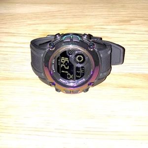 Men watch